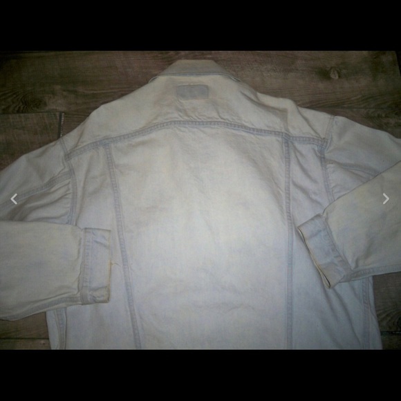 Vtg Levi’s Red Tag Denim Chore Trucker Jean Jacket Trucker Fits Like A Large - Picture 11 of 11